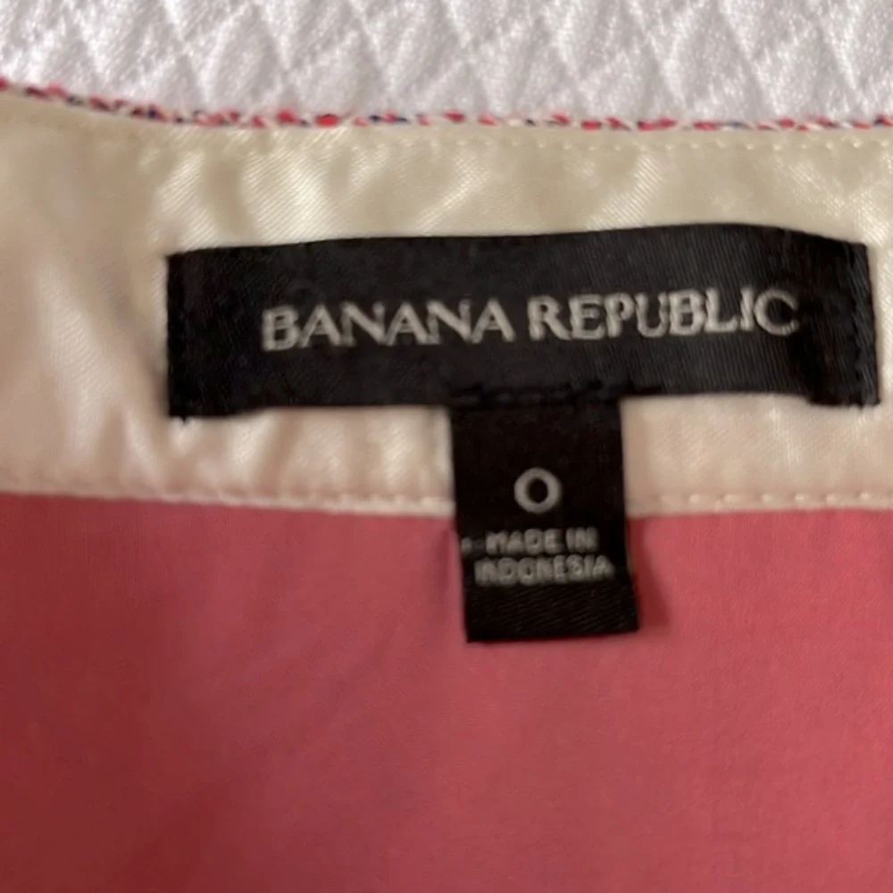 Banana Republic Pink Fringe A-Line Skirt Size‎ 0